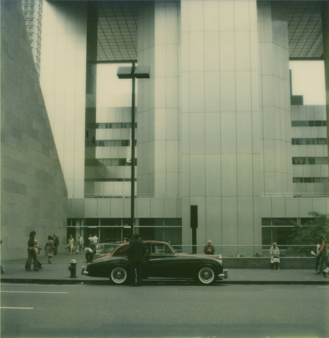 While shooting "They All Laughed", New York