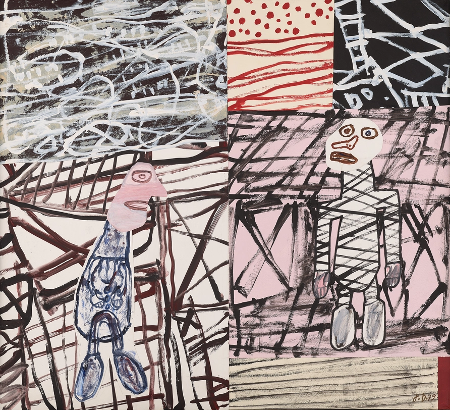 <span class="artist"><strong>Jean Dubuffet</strong></span>, <span class="title"><em>Douteuse spécificité des lieux 19 novembre 1979</em>, 1979</span>