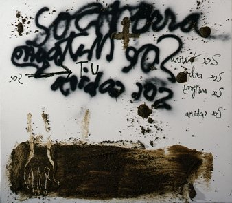 <strong>Antoni Tàpies</strong>, <em>Sóc terra / I am earth</em>, 2004