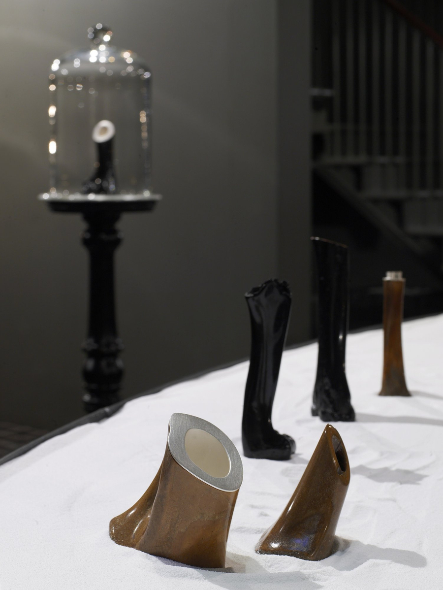 <p>Tidal Ossuary by Julia Lohmann and Gero Grundmann at Gallery Jacqueline Rabun, 2010. Photography by Gideon Hart</p>