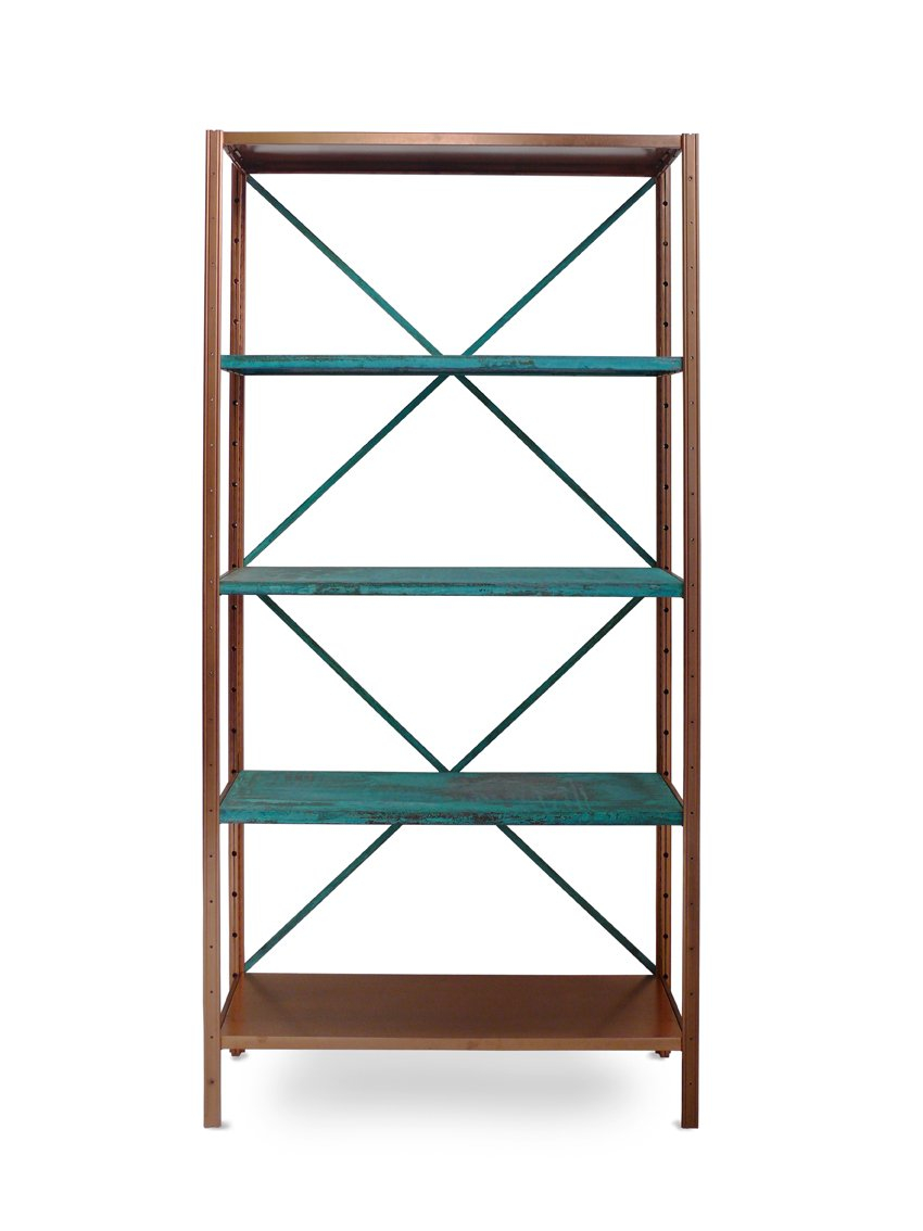 <p><strong>Lex Pott</strong>, Copper Green True Colour Shelves, 2011</p><p>Copper</p>