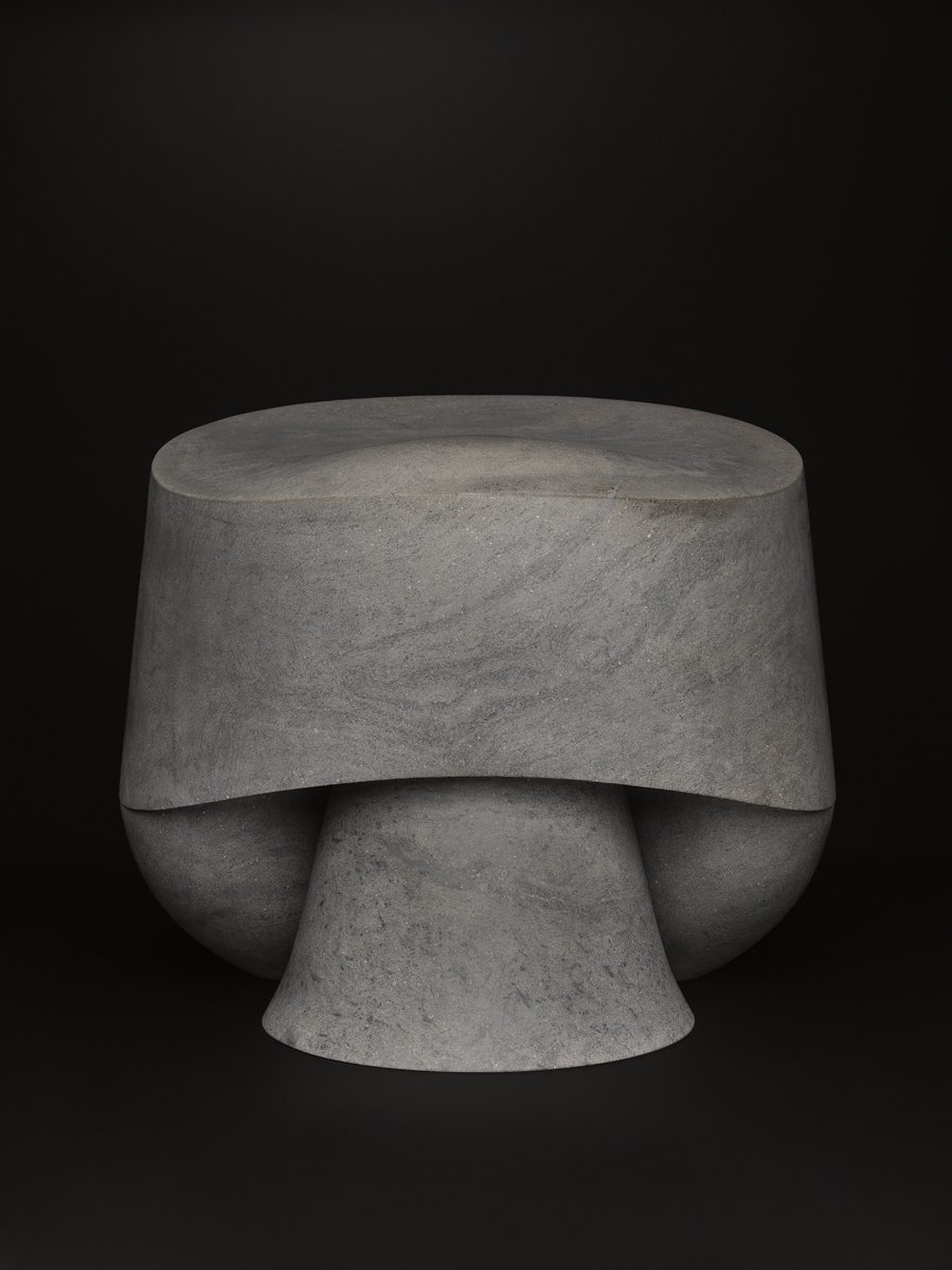 <p><strong>Aldo Bakker</strong>, Three Pair, 2013</p><p>Basalt stone</p><p>Courtesy Particles</p>