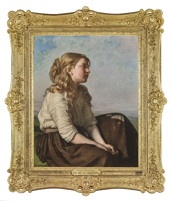 YOUNG PEASANT GIRL (UNE JEUNE FILLE DES CHAMPS) 