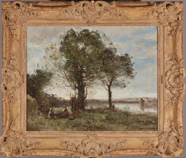 MORNING HAZE ON THE MARSH (BRUME MATINALE AU MARAIS)