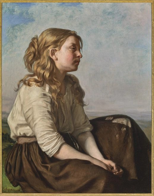 YOUNG PEASANT GIRL (UNE JEUNE FILLE DES CHAMPS) 