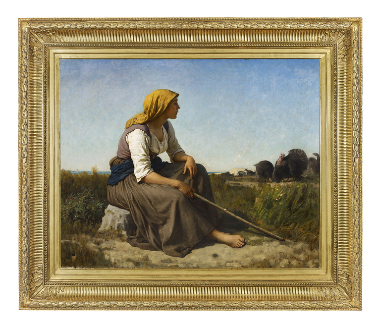 GARDEUSE DE DINDONS (THE TURKEY TENDER)