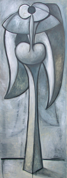 Size L | Flower woman II