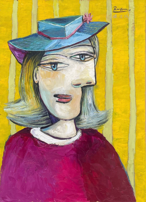 Size M | Woman with small hat
