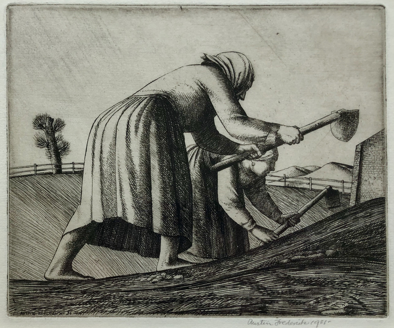 Frederick Austin, Hoeing, 1931