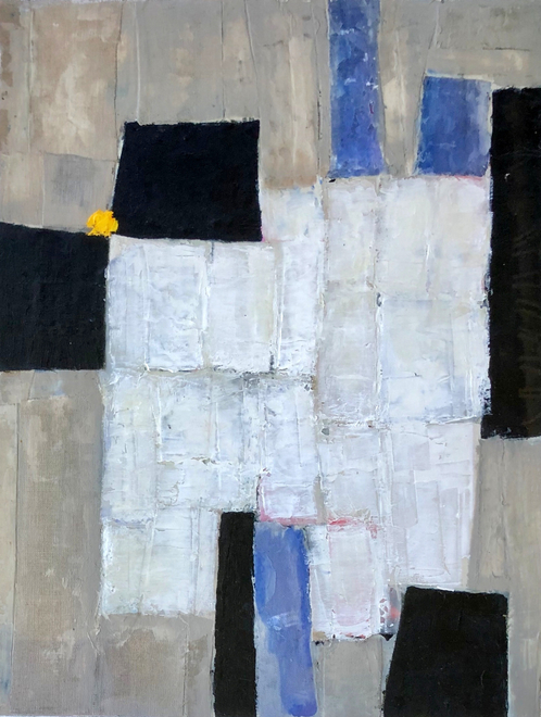 Roger Large, Composition with Collage