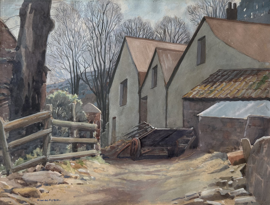 Percival John Walford, A West Somerset Farm, c. 1930
