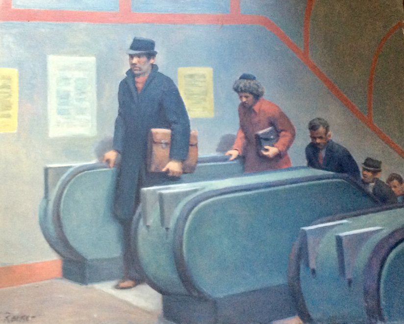 Fermin Rocker, The Escalator