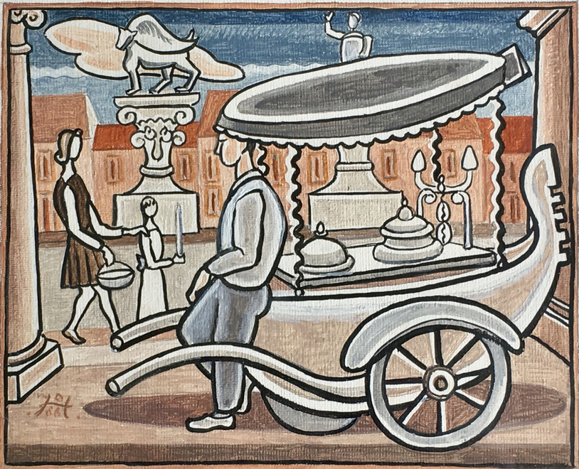 Doris Hatt, Ice Cream Seller (Gelati) Vicenza, 1959