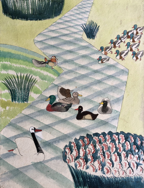 Rupert Lee, Duck Design, 1919