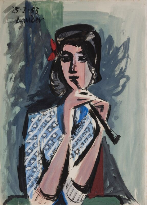 Kenneth Lauder, Oboe Player, 1955