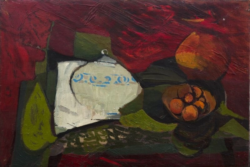 Kenneth Lauder, The Ginger Jar and Oranges, 1955