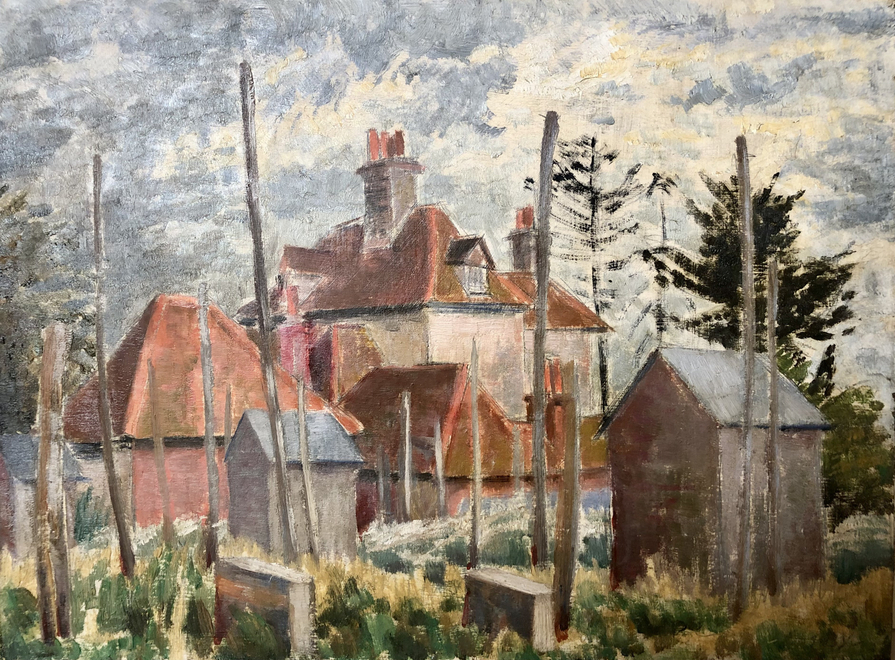 Cicely Hey, Hen Farm, c. 1930