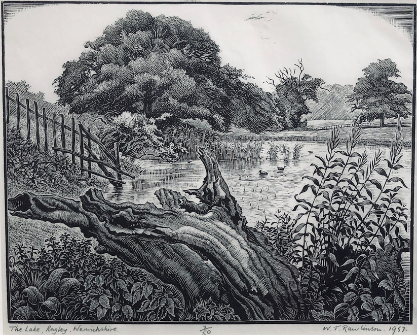 William T. Rawlinson, The Lake, Ragley, Warwickshire, 1957
