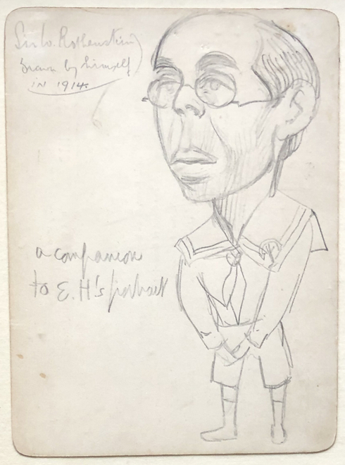 WILLIAM ROTHENSTEIN , SELF PORTRAIT, 1914