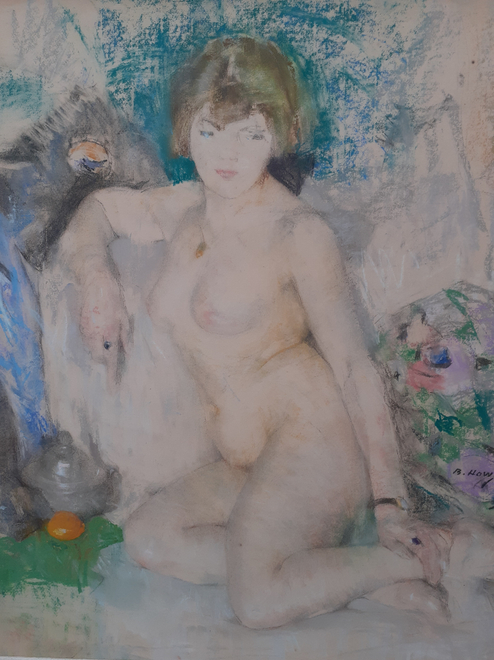 Beatrice How , Lolotte assise, c. 1915