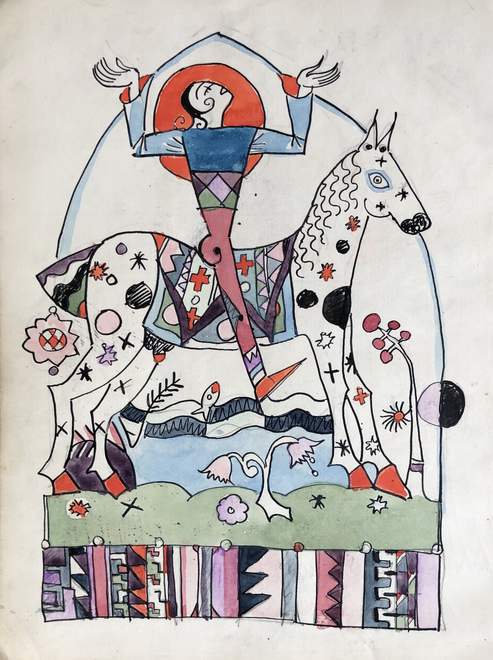 Albert Wainwright, Horse and Rider, c. 1928