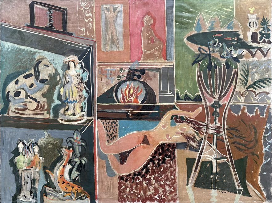 Derrick Sayer, Interior, c. 1948