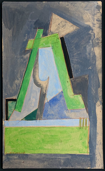 Lawrence Atkinson, Vorticist Composition, c. 1913/14