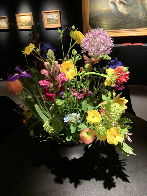 Flowers are everywhere at TEFAF Maastricht.