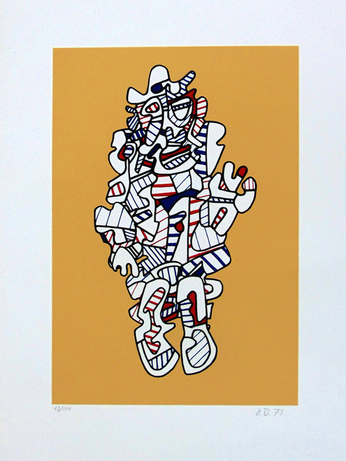 <p><strong>Jean Dubuffet</strong>, <em>Denagator, from: Présences Fugaces</em>, 1973 </p><p> </p>