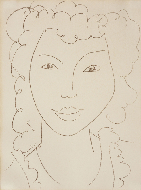<p><strong>Henri Matisse</strong>, <em>Au Coin d’une Rue - At the Street Corner-Young Girl</em>, 1946-1953</p>