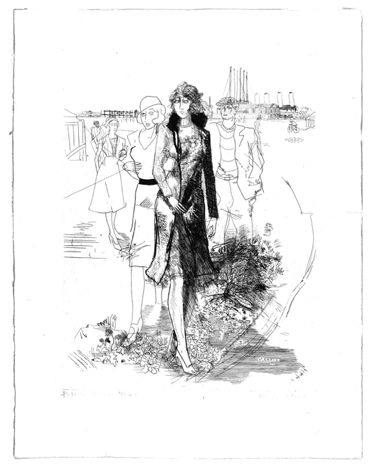 <p><strong>Anthony Gross</strong>, <em>Sortie d'Usine</em>, 1931</p>