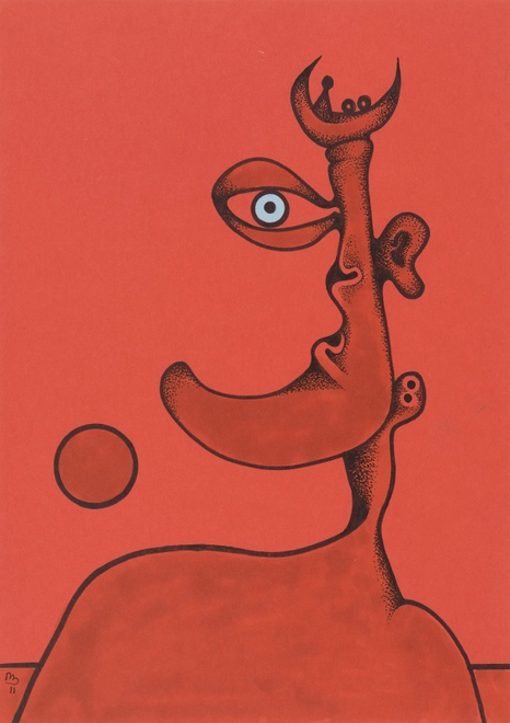 <p>The Vigilante 2011, ink, 30 x 21cm</p>