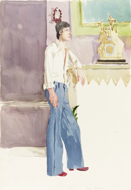 <span class="artist"><strong>Patrick Procktor RA</strong></span>, <span class="title"><em>Simon Blow</em>, 1975</span>