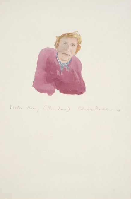 <span class="artist"><strong>Patrick Procktor RA</strong></span>, <span class="title"><em>Victor Henry (Rimbaud)</em>, 1968</span>