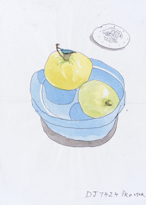 <span class="artist"><strong>Patrick Procktor RA</strong></span>, <span class="title"><em>Untitled (Still Life)</em>, 1999</span>