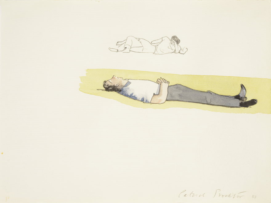 <span class="artist"><strong>Patrick Procktor RA</strong></span>, <span class="title"><em>Dreaming</em>, 1988</span>