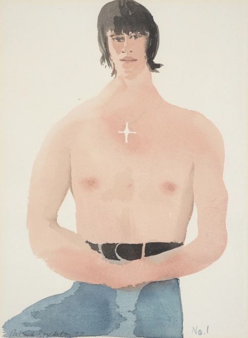 <span class="artist"><strong>Patrick Procktor RA</strong></span>, <span class="title"><em>Marius</em>, 1977</span>