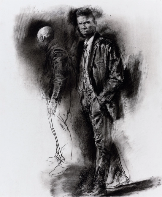 <span class="artist"><strong>Paul Emsley</strong></span>, <span class="title"><em>Faces of London [No. 6]</em>, 2016</span>