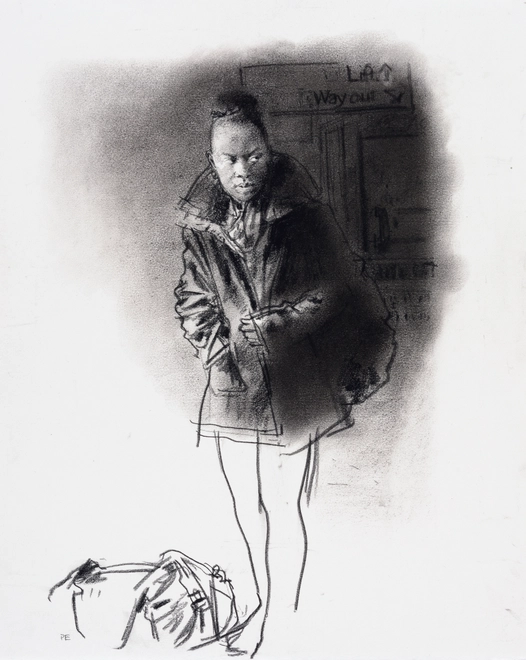 <span class="artist"><strong>Paul Emsley</strong></span>, <span class="title"><em>Faces of London [No. 22]</em>, 2015</span>