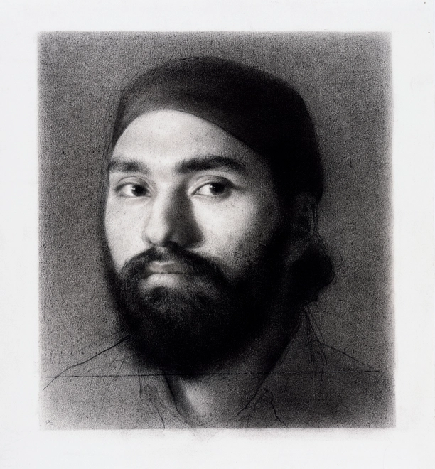 <span class="artist"><strong>Paul Emsley</strong></span>, <span class="title"><em>Faces of London [No. 14]</em>, 2015</span>