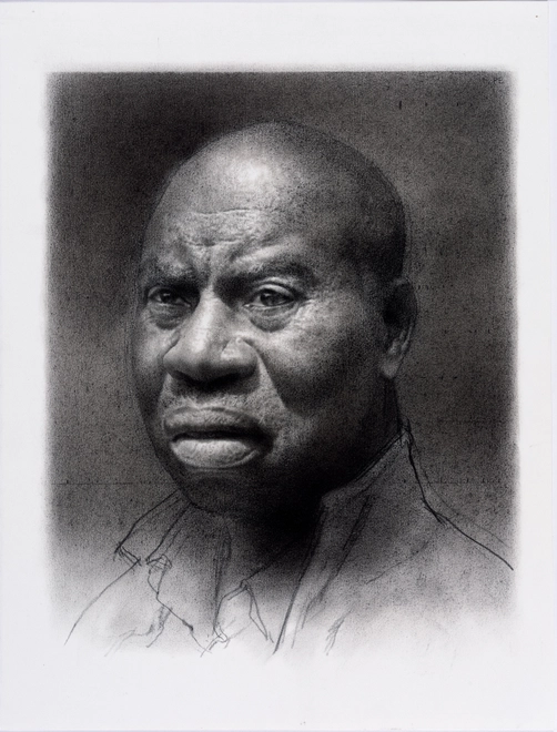 <span class="artist"><strong>Paul Emsley</strong></span>, <span class="title"><em>Faces of London [No. 4]</em>, 2017</span>