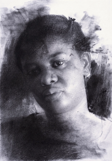 <span class="artist"><strong>Paul Emsley</strong></span>, <span class="title"><em>Faces of London [No. 26]</em>, 2017</span>