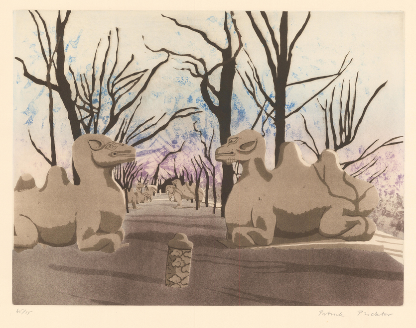 Camels, Tomb of the First Emperor of the Ming Dynasty, Zhu Yuan Shang, Nanking