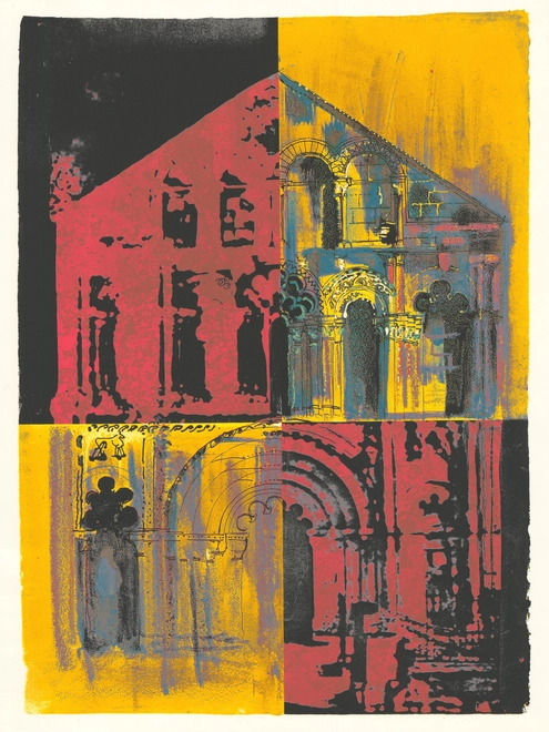 Petit Palais: Pink and Yellow