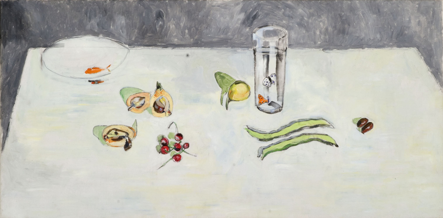 Still Life with Goldfish