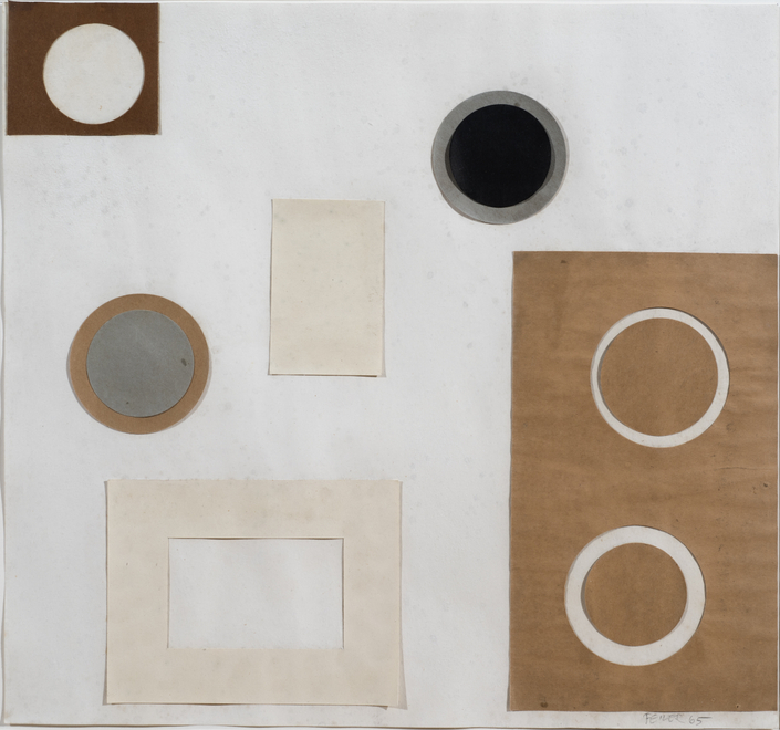 Circles, Brown and Grey