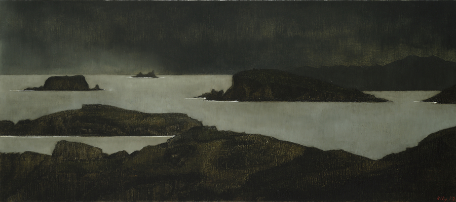 <span class="artist"><strong>John Kelly</strong></span>, <span class="title"><em>Islands and Approaching Storm</em>, 2017</span>