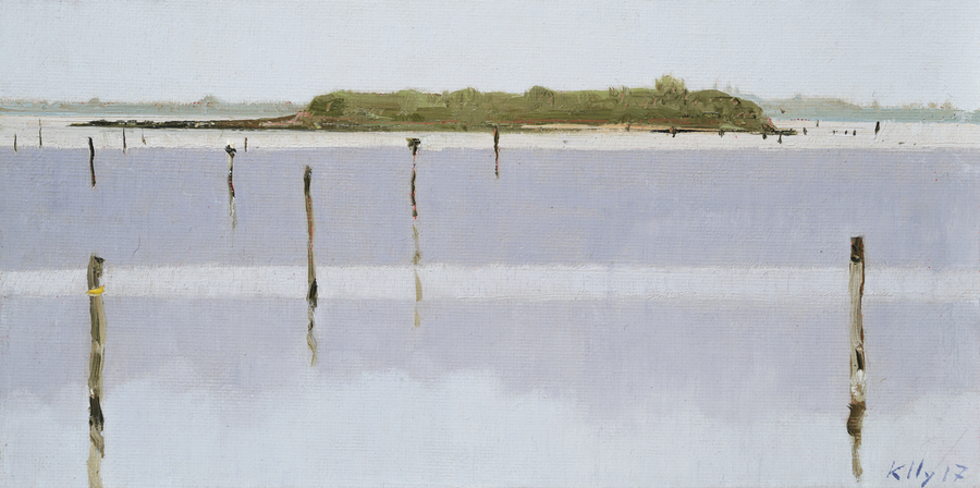 <span class="artist"><strong>John Kelly</strong></span>, <span class="title"><em>Isola Santa Cristina, North Side, Venice</em>, 2017</span>