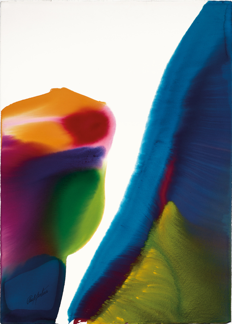 <span class="artist"><strong>Paul Jenkins</strong></span>, <span class="title"><em>Phenomena Phoenix Talisman</em>, 1995</span>