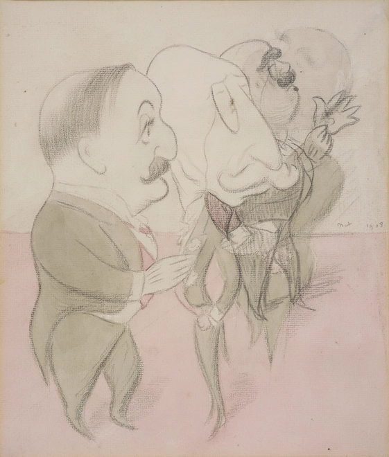 Three Ambassadors - Count Mensdorff (Austrian), Count Benckendorff (Russian) and the Marquis de Soveral (Portuguese)